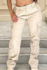 street hip-hop style low-waist pants